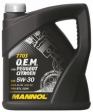 Фото MANNOL        O.E.M. for Peugeot Citroen 5w30  (4л)