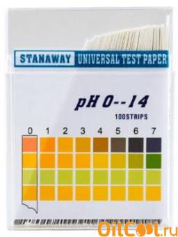 Индикаторная бумага pH-тест полоски